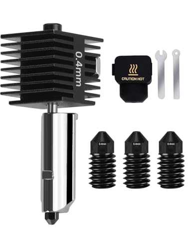 A1 Mini/A1�m�Y�� 0.4mm �z�b�g�G���h�L�b�g Bambu Lab A1/A1 Mini�p �A�b�v�O���[�h �����d���X�`�[���m�Y�� �z�b�g�G���h�L�b�g ���o�@&�V���R���\�b�N�X Bambu Lab 3D�v�����^�[�A�N�Z�T���[�p