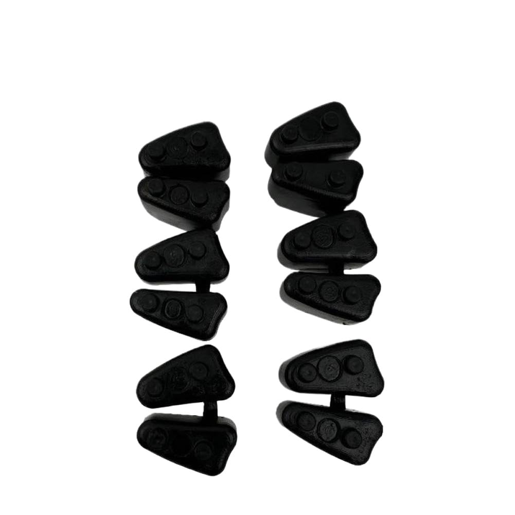 Juego de goma amortiguador de rueda trasera de motocicleta Compatible con CBR600F4i CBR600RR CBR1000RR reemplazo para 06410-MCF-000