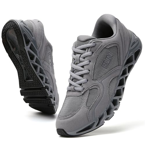 Image of SKDOIUL Men Sport Running Shoes Mesh Breathable Trail Runners Fashion Sneakers