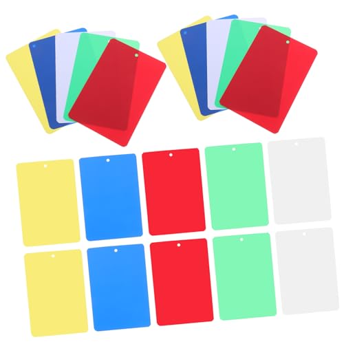 Uonlytech 100Pcs Plastic Tags Blank Present Tags for Retail Inventory Shipping Luggage