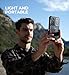 Dexnor for Samsung Galaxy S24 Plus Case with Built-in Slide Camera Cover & Screen Protector & Kickstand, Shockproof Rugged Case Full-Body Bumper Protective Cover for Galaxy S24 Plus (2024),Black