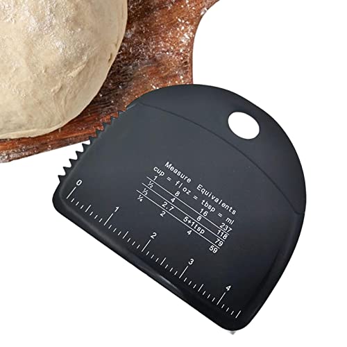 delr Raschietto per pasta in silicone | Raschietto per ciotola in silicone – Affettatrice per pane di qualità alimentare per caffè ristorante, strumenti da cucina antiscivolo per dolci, dolci,