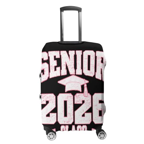 Senior Class Of 2026 Graduation Luggage Covers Washable Travel Suitcase Cover Elastic Baggage Protector4