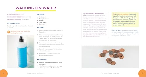 Real Chemistry Experiments: 40 Exciting STEAM Activities for Kids (Real Science) Paperback – December 10, 2019 - Image 4