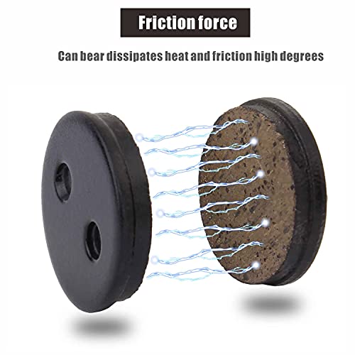 Tinkel Disc Brake Pads For Scooter Brake Lining Pads Replacement Parts Compatible For Xiaomi 1S M365 Electric Scooter - 4 Pcs #TOP2