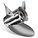 YOUNG PROPS 14 1/4 x 23 Stainless Steel Outboard Boat Propeller for Volvo Penta SX Drive All Models Engines 130-300 HP 3 Blades 19 Spline Tooth RH