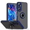GPACK Infinix Hot 20 ile uyumlu K l f Montreal Y z kl  M knat sl  Kamera Korumal  Silikon, Lacivert