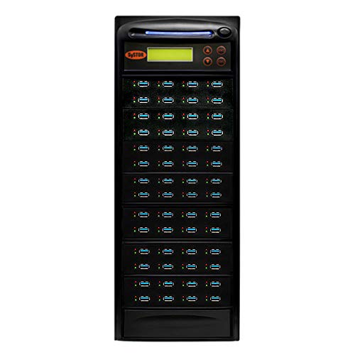 Image of Systor 1 to 55 USB 3.0 /3.1 Duplicator & Sanitizer 6GB /Min - SYS-USB30100-55 | Standalone USB duplicator and sanitizer for flash memory drives with copier and storage drive eraser, speeds up to 100MB /sec.