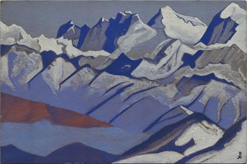 Tableaux Graffiti Art Mural Nicolas Roerich pour habiller un mur blanc vide avec style 60x90cm