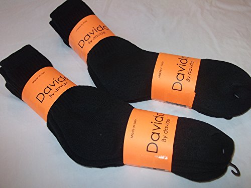 davido Mens Socks crew made in italy 100% cotton 8 pairs2