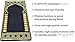 Electronic Prayer Mat - Smart Interactive Prayer Rug for Adults and Kids - Ideal for New Converts and Those Learning or Perfecting Their Prayer - Comes with Islamic Prayer Beads (Black)