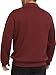TUREFACE Mens Zipper Closure Bomber Jacket Casual Rib Cuffs Outerwear Slim Fit Classic Sportswear Lightweight Fashion,Dark Red,M