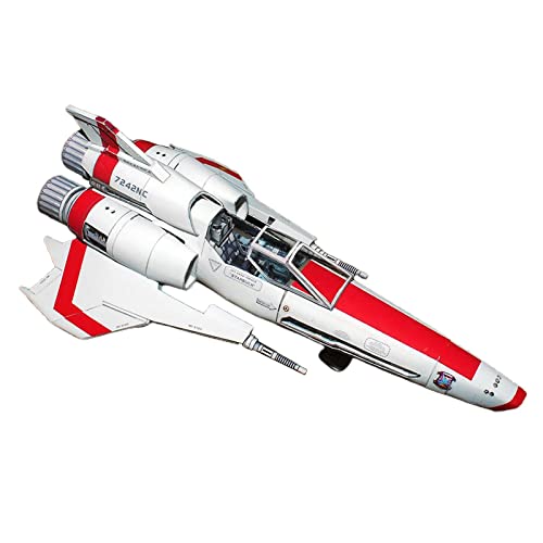 MERISHOPP Battlestar Galactica Viper MK2 Ship 3D Model Kit Replica Spaceship DIY - Image 5 thumbnail