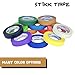 STIKK Painters Tape - 3pk Brown Painter Tape - 1 inch x 60 Yards - Paint Tape for Painting, Edges, Trim, Ceilings - Masking Tape for DIY Paint Projects - Residue-Free Painting Tape