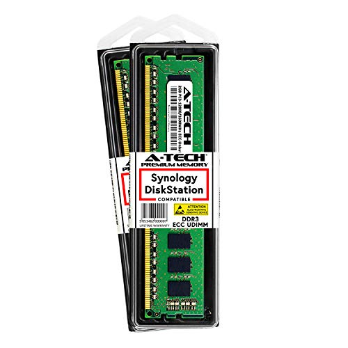 A-Tech 4GB �L�b�g (2 x 2GB) Synology DiskStation DS3615xs NAS �T�[�o�[�p - DDR3 1600Mhz PC3-12800 ECC �o�b�t�@�Ȃ� DIMM ������ RAM (Synology RAME
