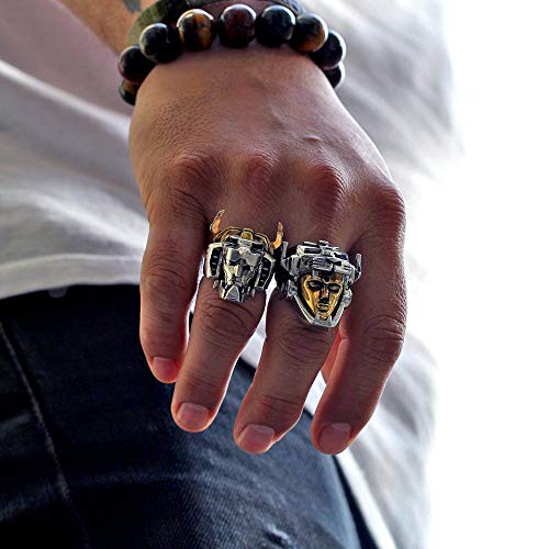 Han Cholo Voltron Defender Of The Universe Ring (Stainless-Steel, 12) #TOP5