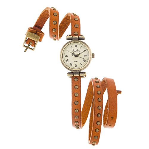 Preisvergleich Produktbild Damenuhr europäischen Design Lederband Frau Uhren (RXL02)