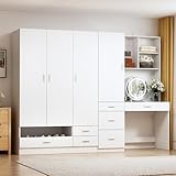 ECACAD 94.4' L 4 Door Wardrobe...