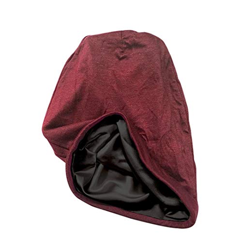 ADAMA Satin Lined Jersey Beanie, Ultra Soft, Fashionable Want It All