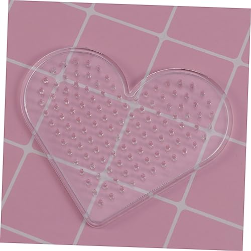 Toyvian 12Pçs Fusível DIY DIY Pegajoso DIY Artesanato Fusível Névoa Criança Bandeja De Animal Branco