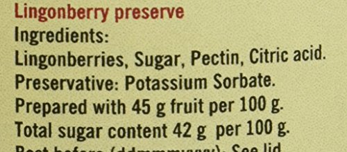 Hafi Lingonberry Preserves 14.1 Oz #TOP2