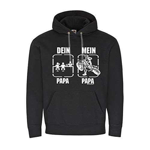 Sweat à capuche motocross papa idéal pour les sorties MX en famille
