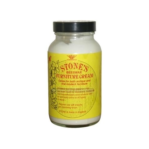 Pack of 3 Stones Beeswax Furniture Cream 227ml Cover