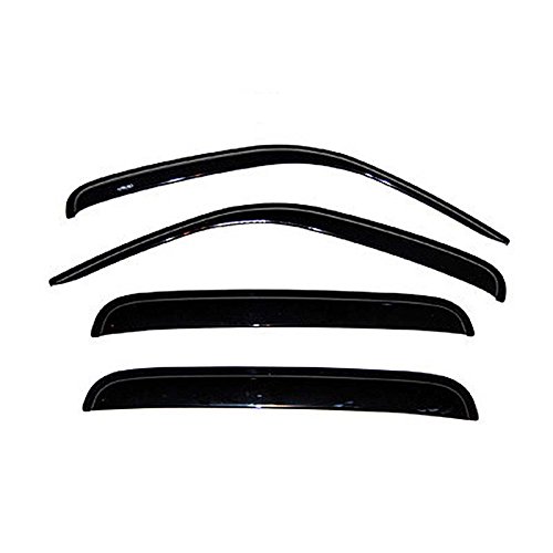 Mifeier 4Pc Sun/Rain Guards Wind Deflector Window Visors Compatible With 02-07 Jeep Liberty #TOP1