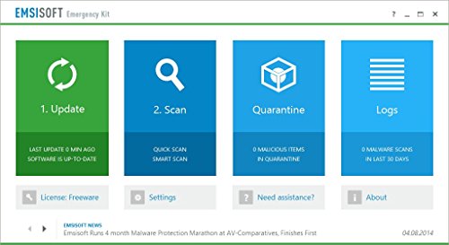 Emsisoft Emergency Kit - Free Antivirus / Anti-Malware [DOWNLOAD]