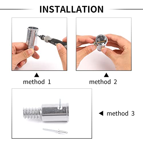 image for Sliverdew 2 Pcs Threaded Tip Replacement,Ultra Threaded Tip Repair Kit
