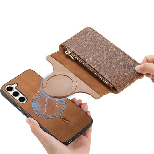 Étui de protection détachable Galaxy S23 Plus fermeture éclair magnétique - 2