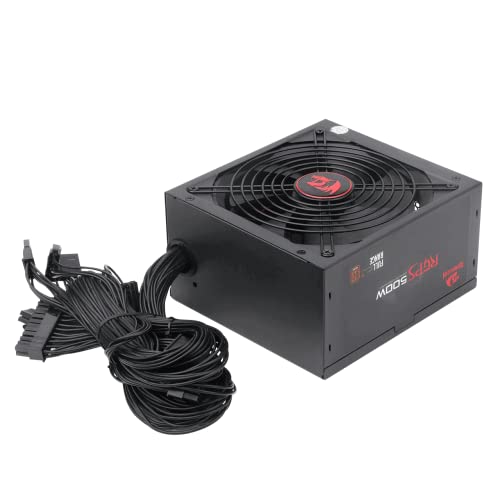Redragon rgps 500w 80 Plus Bronze Fuente de alimentacion 500w ATX no Modular - Ventilador 140mm