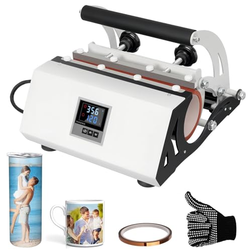 Máquina Termofijadora para Tazas 30oz con Control LCD miniatura 1