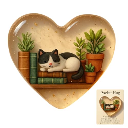 Genérico Tarjeta de Bolsillo,Compañero Inspiracional de Recuerdo - Corazón en 3D para Mensajes,Para Cumpleaños Navidad Pascua Adolescentes Familia Niños Amigos Regalos