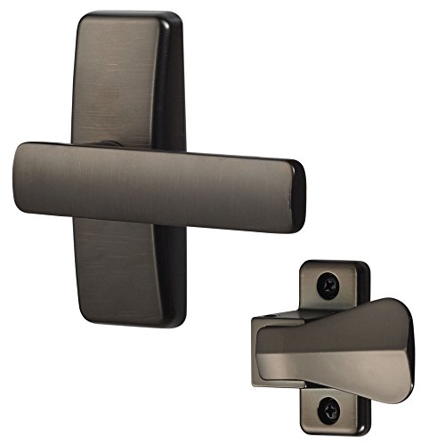 Ideal Security SKAJLORB AJ Modern Storm Door Lever Set (Oil Rubbed Bronze)