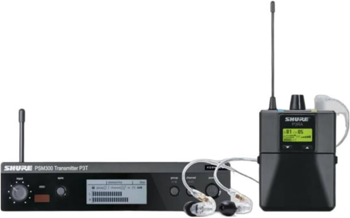 SHURE イヤーモニターシステム PSM300 / ハードケース付き Amazon.com: Shure PSM300 P3TRA215CL Pro Wireless in-Ear Personal