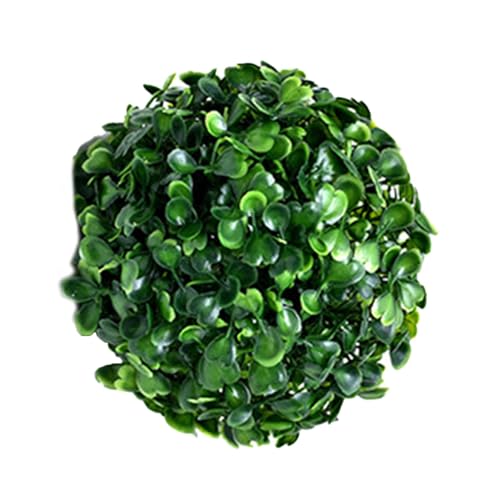 PhnkjGh Topiary Ball, Boxwood Balls - Artificial Boxwood Balls, No Pruning - Realistic Look, Artificial Boxwood Ball for Front Door, Balcony