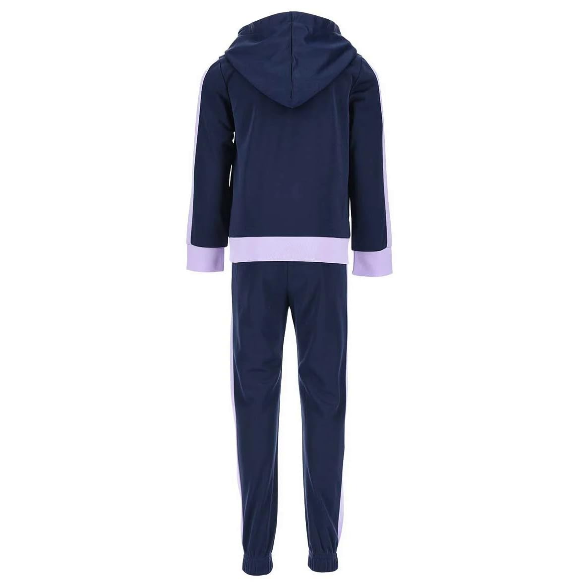 Disney Elsa Chandal para Niñas, Conjunto 2 Piezas para Niñas, Traje Deportivo Azul, Frozen Sudadera con Capucha y Pantalones, Tallas 3 a 8 Años