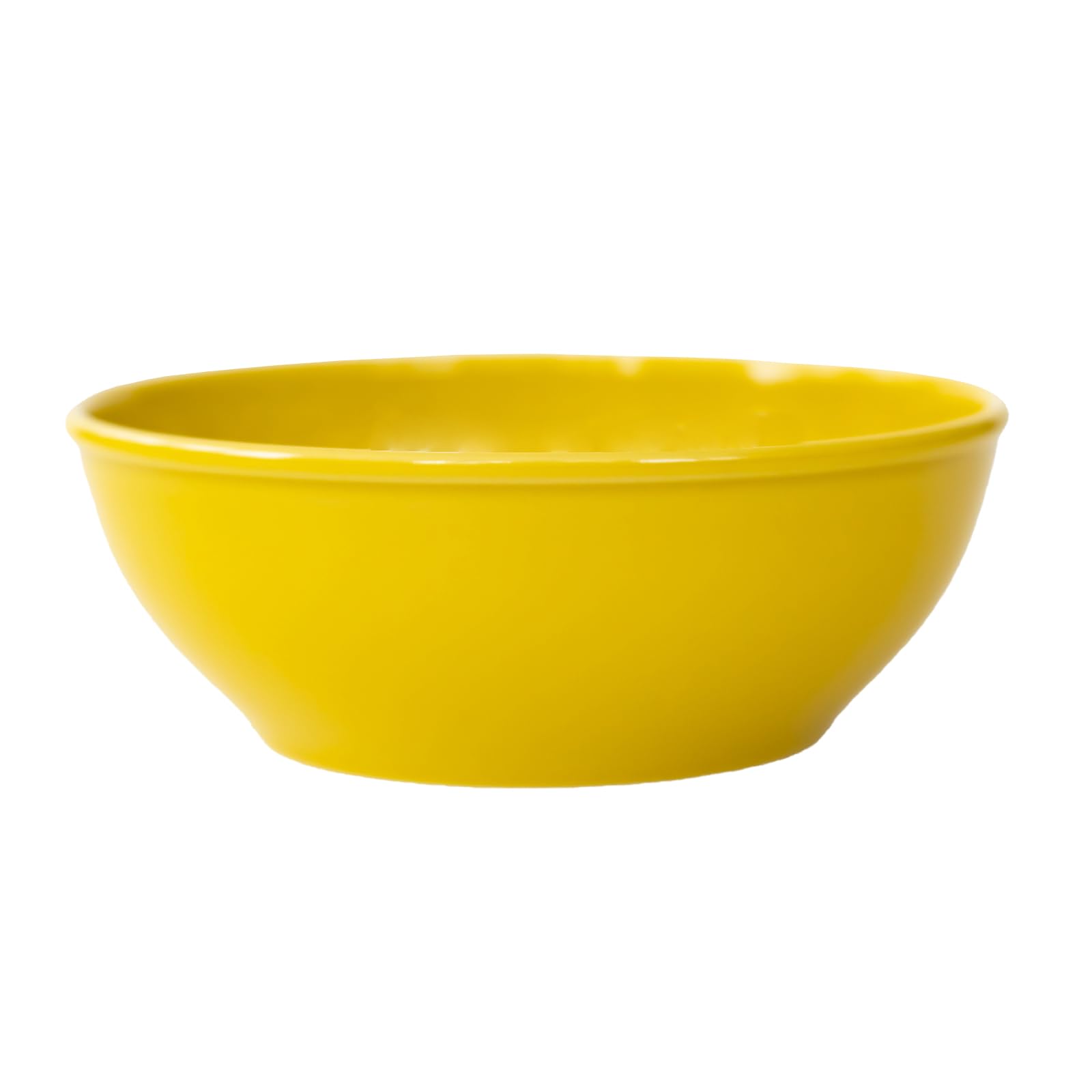 Saikaitoki 13228 Hasami Ware Common Bowl, Dish, Yellow, Diameter: Approx. 5.9 inches (15 cm), Microwave, Dishwasher Safe, Made in Japan : Home & Kitchen