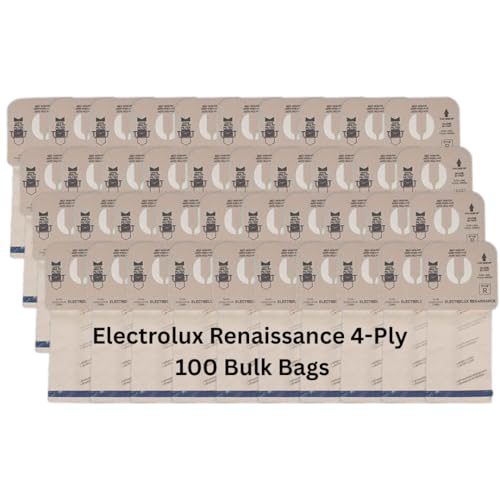 VacBagsUSA Replacement Vacuum Cleaner Bags for Electrolux Renaissance Style R Tank 4-Ply - 100 Pack