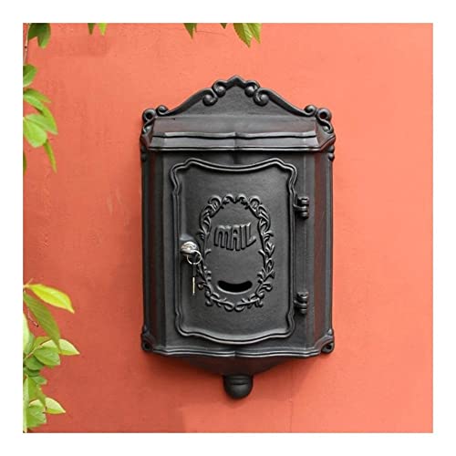 PNAJFUEL Buzón de Exterior, Buzón de Pared, Buzones de Pared, Buzón de Pared con Cerradura/B
