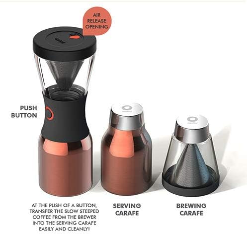 Cafetera de Goteo para Cold Brew con Filtro Reutilizable 1 Litro miniatura 7
