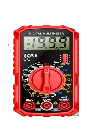 Multimètre numérique SZ308 pour mesurer la tension et le courant AC/DC