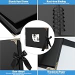 Scrapbooking Photo Album DIY Photo Albums DIY Scrapbooking Kits 80 Pages Photo Album Memory Books Guestbooks Scrapbooking Handmade DIY Book Scrapbook Gifts for Wedding Travel Festival Graduation