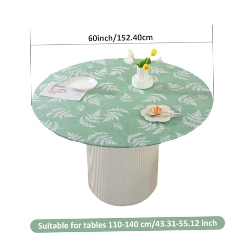 Nappe ronde avec élastique 60 pouces imperméable et antidérapante - 5