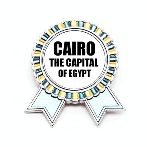 Broche du Caire taille M en métal pour personnaliser une veste
