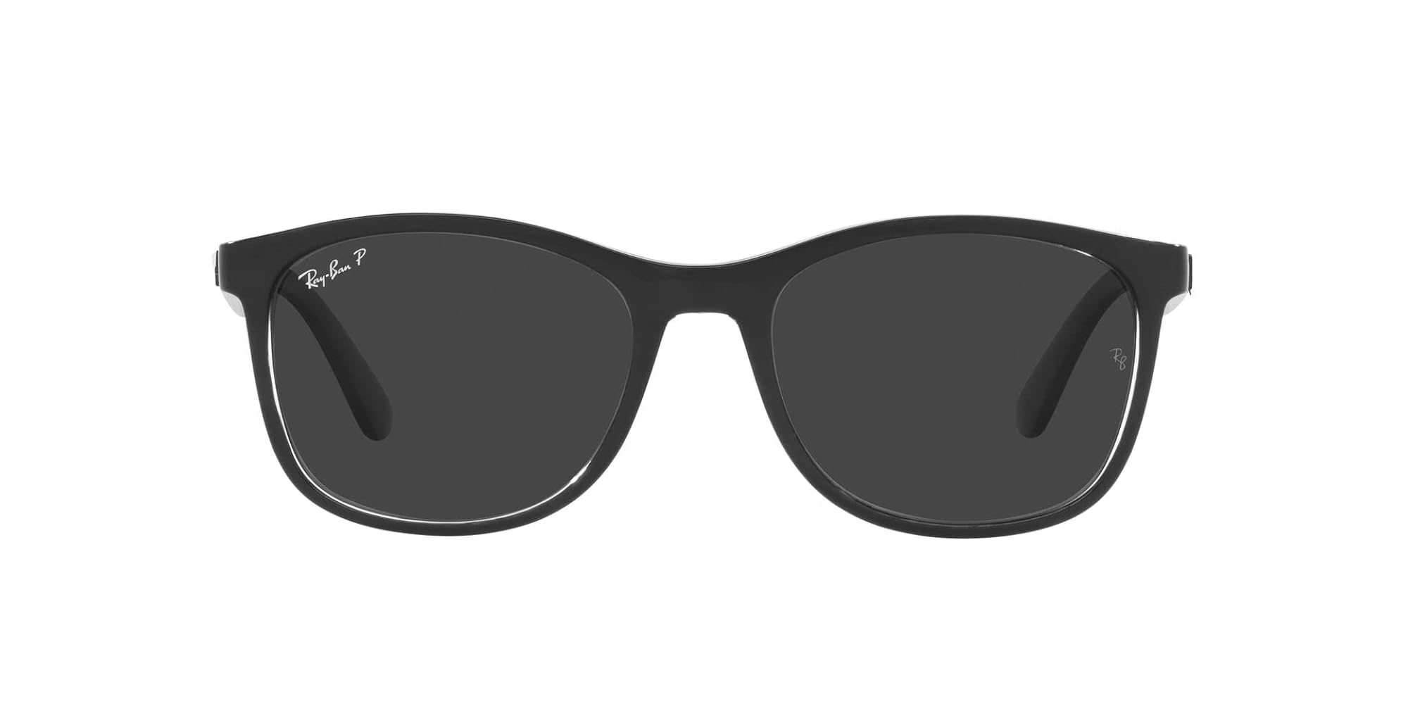 Amazon.com: Ray-Ban Rb4374 Square Sunglasses, Black On