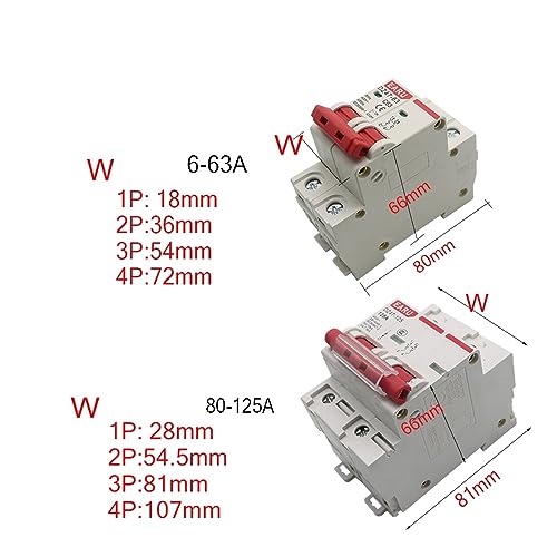 Interruptor automatico de 32 amperios para evitar cortes y cortocircuitos 2