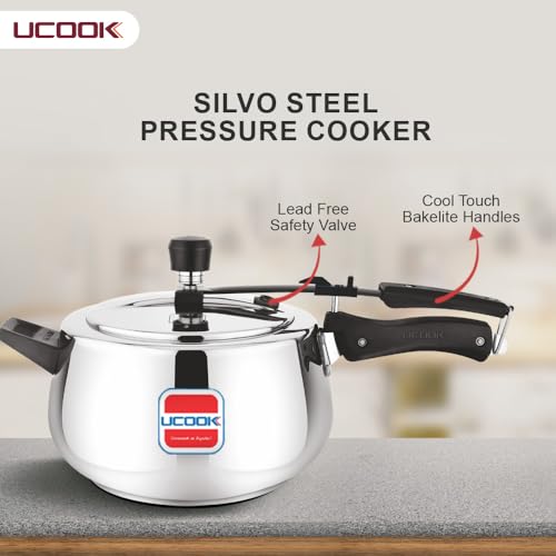 Olla a presión de acero inoxidable 5 L UCOOK miniatura 3