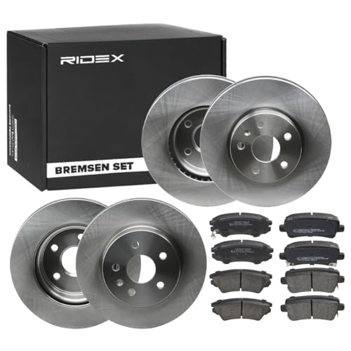 RIDEX Bremsenset Vorne Hinten Belüftet Ø321,0 315,0mm - Bremsscheiben + Bremsbeläge für OPEL INSIGNIA Caravan INSIGNIA INSIGNIA Stufenheck INSIGNIA A Country Tourer (G09) für CHEVROLET MALIBU (V300)